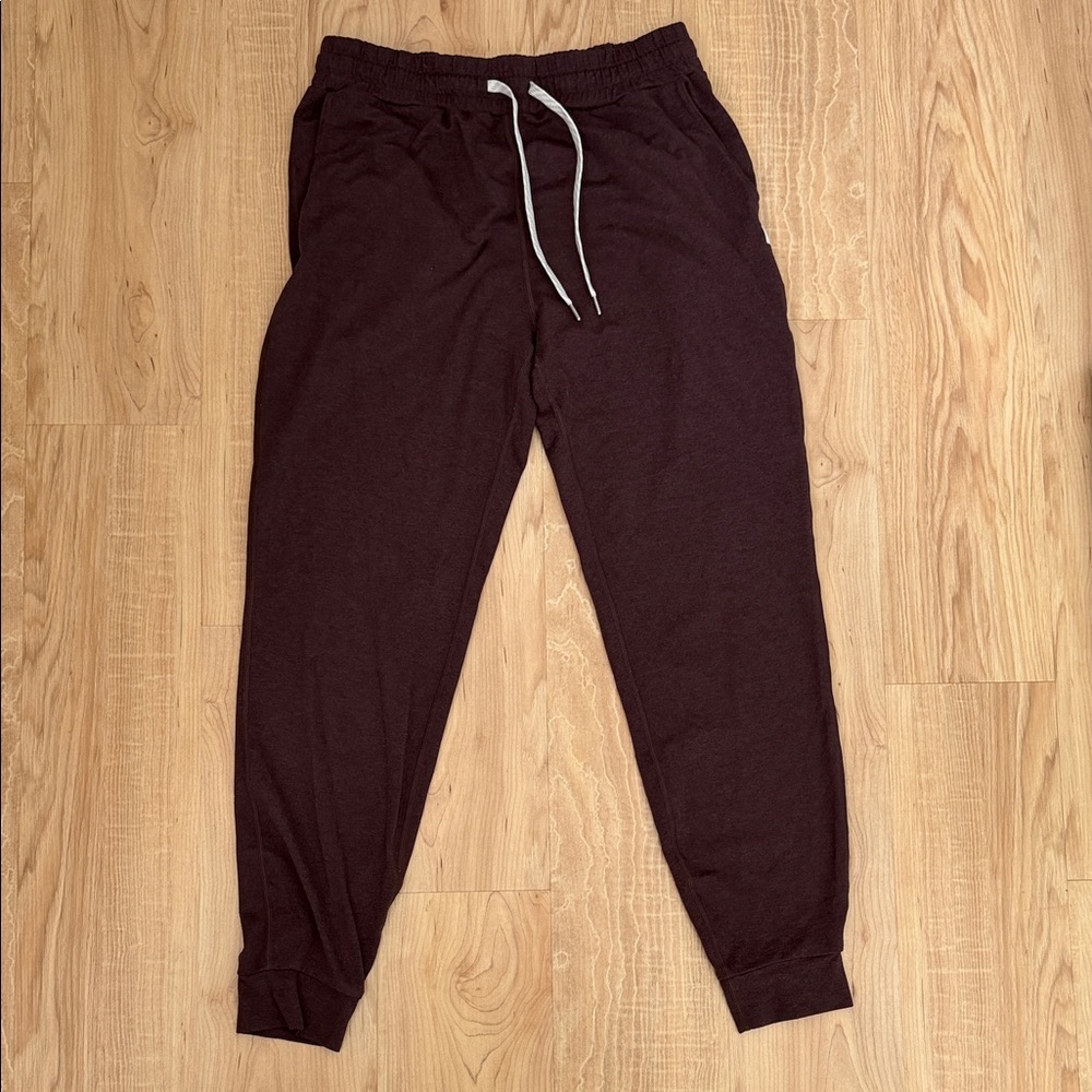 Vuori Dark Burgundy Jogger Pants
